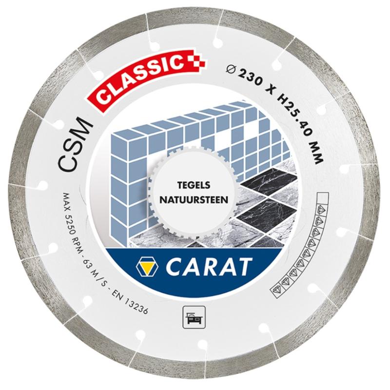 CARAT DIAMANTZAAG DROOG 180X25,4MM