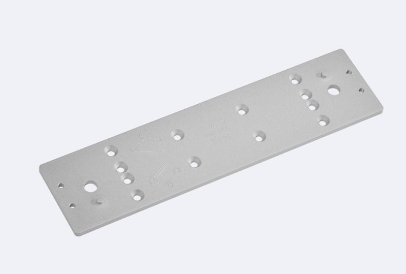 MONTAGEPLAAT VLAK ZILVER TS91