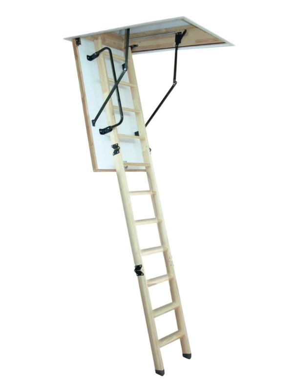WOODYTREX-DE LUXE 3-DELIGE ZOLDERTRAP 120X70