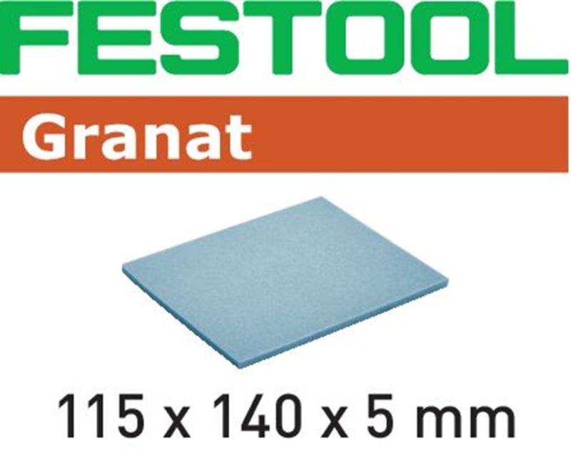 FESTOOL SCHUURPADS GRANAT 115X140X5 MD280 20X