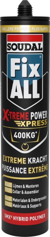 SOUDAL FIX-ALL X-TREME POWER WIT KOKER 290 ML