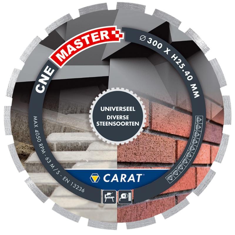 CARAT DIAMANTZAAG UNIVERSEEL Ø350x25.4MM, CNE