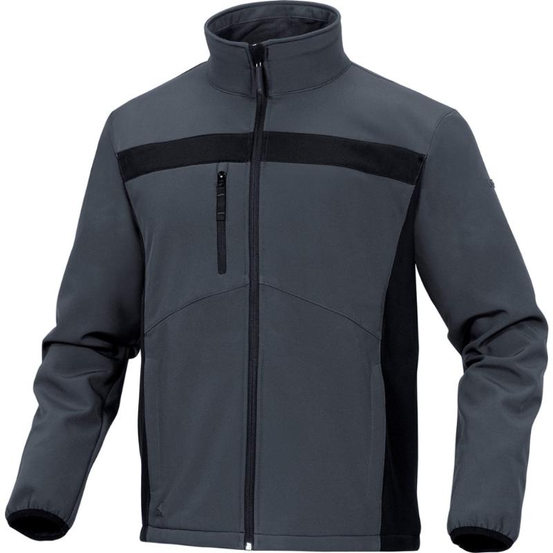 DELTAPLUS VEST LULEA2 GRIJS-ZWART MAAT M