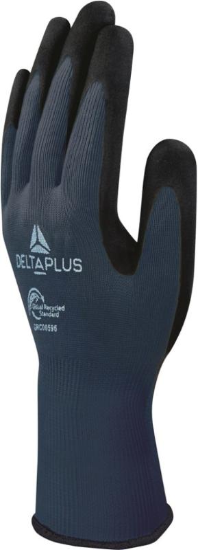 DP HANDSCHOEN LATEXFOAM COATING BLAUW MT. 09