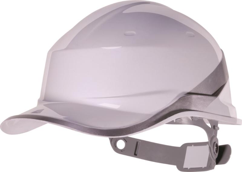 BASEBALL HELM ABS WIT 8-P. BINNENWERK DRUKKNOP