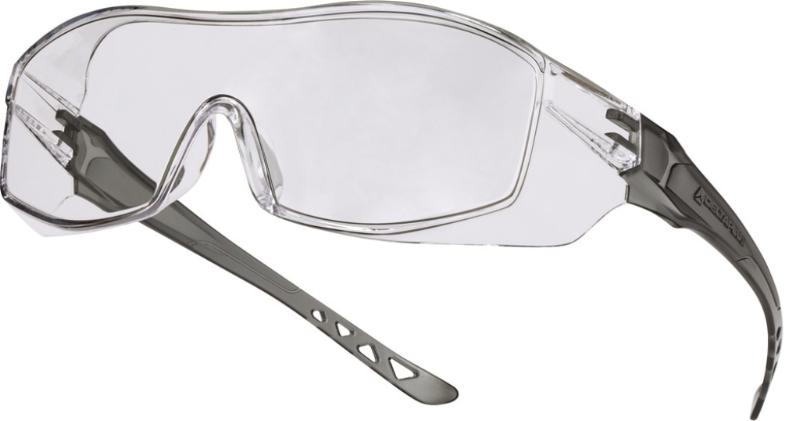 VEILIGHEIDSBRIL / OVERZETBRIL HELDER POLYCARBONAAT