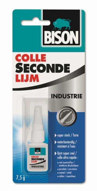BISON SUPER GLUE INDUSTRIE SECONDELIJM 7.5 GRAM