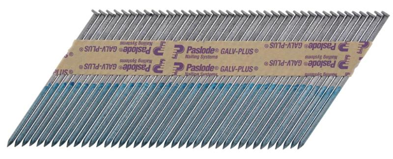 PASLODE STRIPSPIJKER 3,1X80 GLAD GALV+ RD +GAS IM90