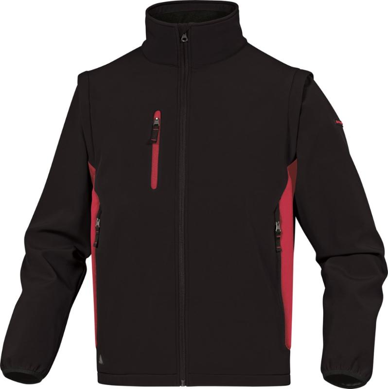 DELTAPLUS VEST MESEN2 ZWART-ROOD L