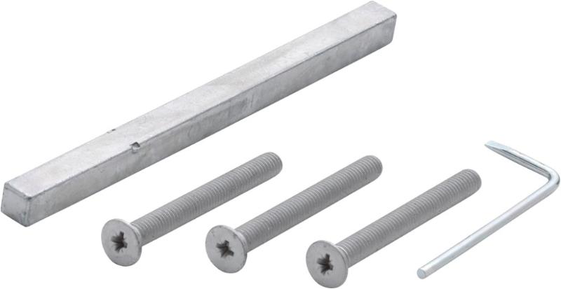 HOPPE SNELSTIFT DD 52-57/3 BOUTEN V.RVS VH SCHILD