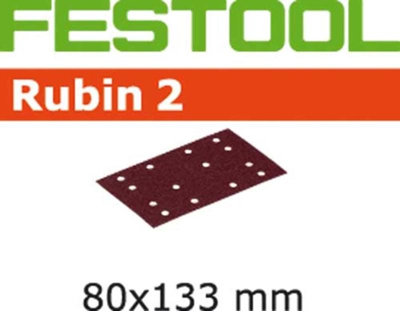 SCHUURSTROOK RUBIN 2 STF 80X133 P120 RU2/50