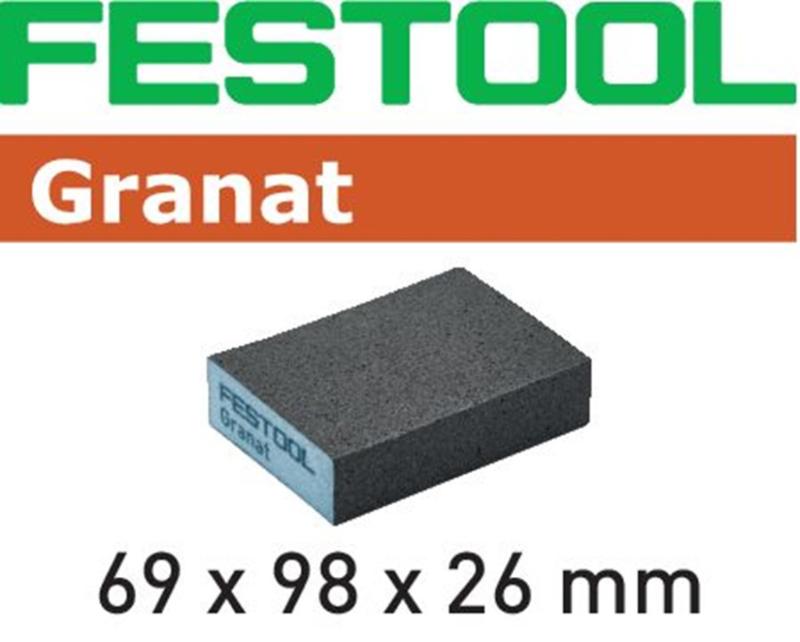 FESTOOL SCHUURBLOK GRANAT 69X98X26   P220 6X
