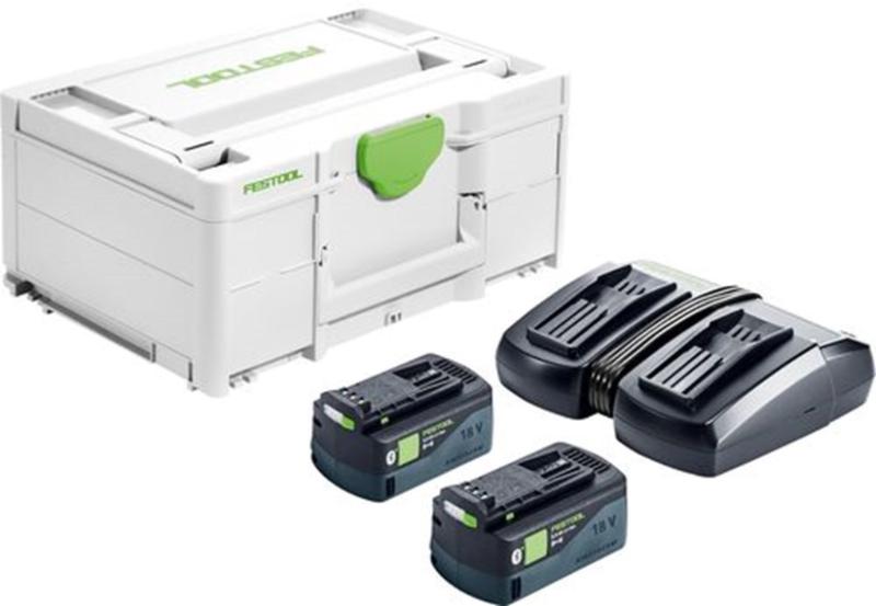 FESTOOL 18V ENERGIE-SET SYS 18V 2X5,0/TCL 6 DUO