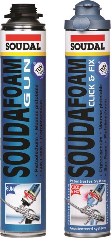 SOUDAL GUNFOAM PUR NBS AANSLUITING 750ML