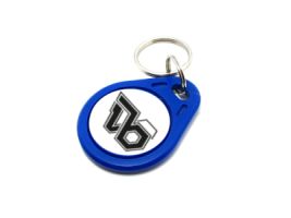 RFID-MIFARE®  DESFIRE TAG 4KB BLAUW/WIT