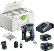 FESTOOL 12V SCHROEF- BOORMACHINE  CXS12 2,5-SET