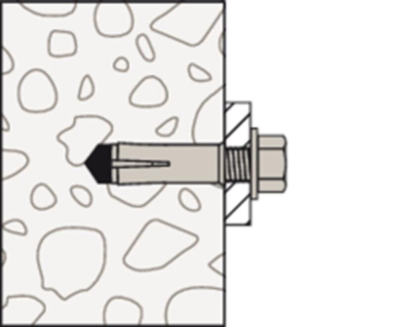 FISCHER EA 2   M12 X 25
