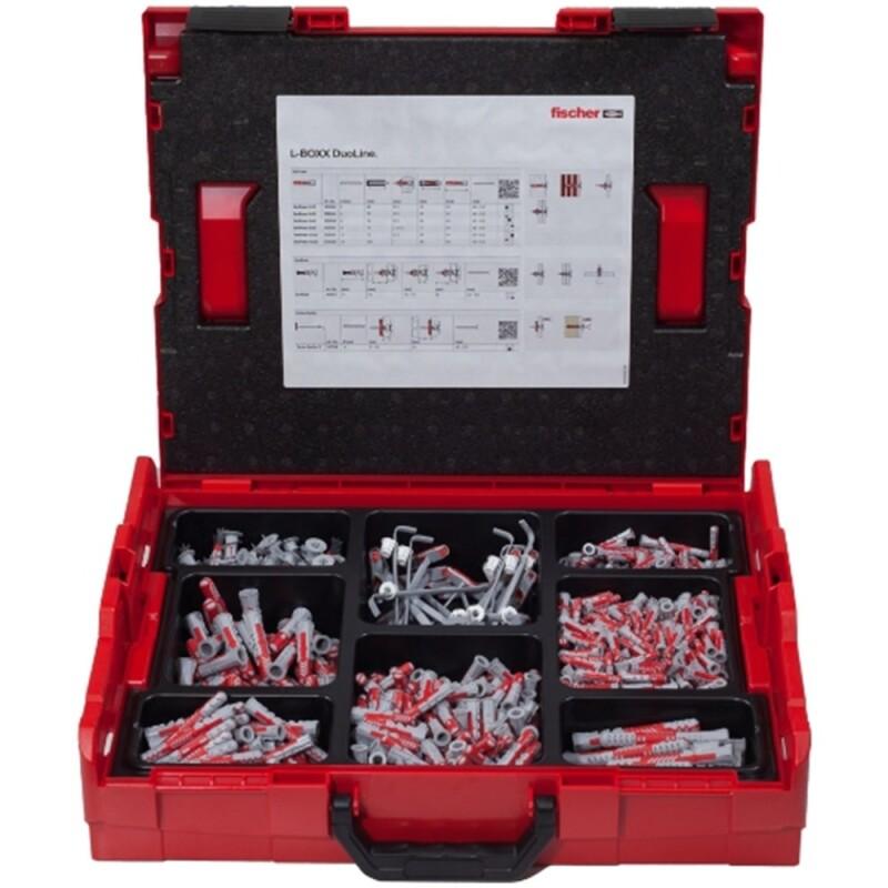 FISCHER DUOLINE L-BOXX 102 ASSORTIMENT DOOS PLUGGEN