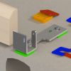 Thumbnail DRUK-STELPLATEN 70X70X 5MM M.SLEUF ROOD    ZAK A 192