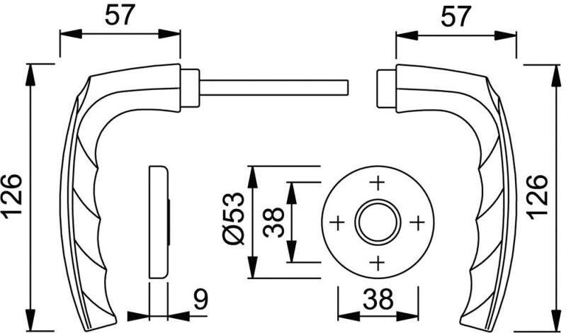 HOPPE GARN.ATLANTA F1 1530/42KV LOOP DD37-42MM