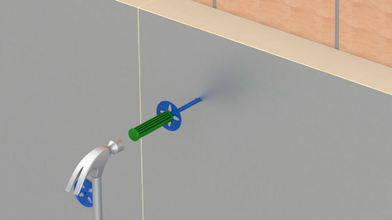 GB UNI-PERFOPLUG V.MINIWOL EN HARDE ISO-MAT 60-80MM