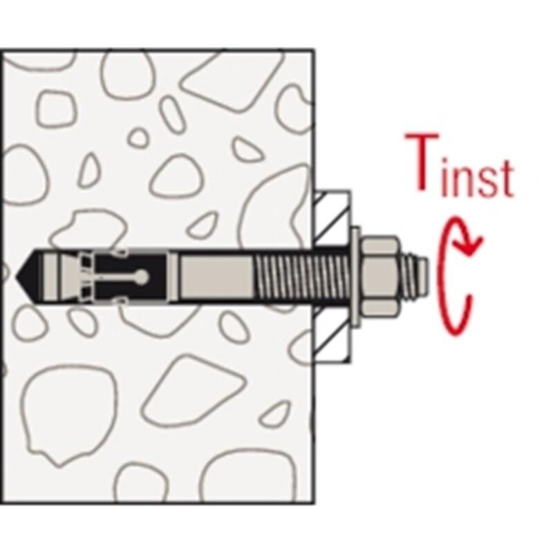FISCHER DOORSTEEKANKERS FAZ II M10/20 VZ