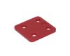 Thumbnail DRUK-STELPLATEN 70X70X 5MM Z.SLEUF ROOD    ZAK A 192