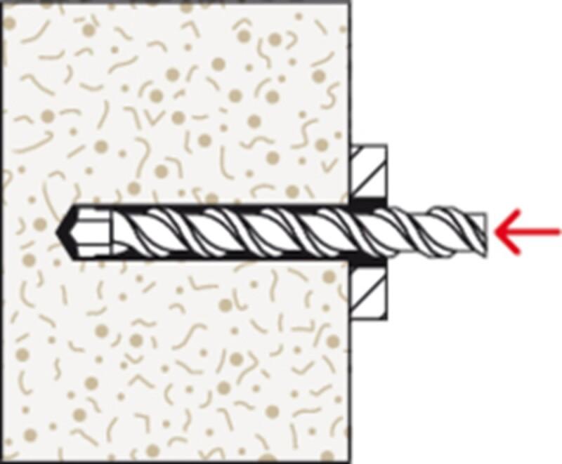 FISCHER DOORSTEEKANKERS FAZ II M10/20 VZ
