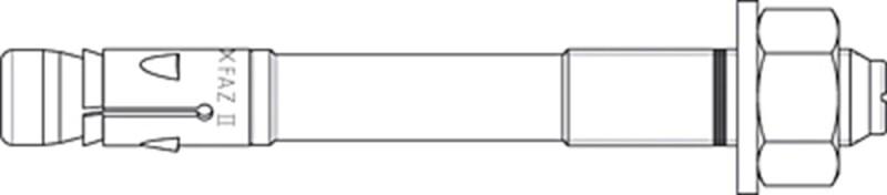 FISCHER DOORSTEEKANKERS FAZ II M10/20 VZ