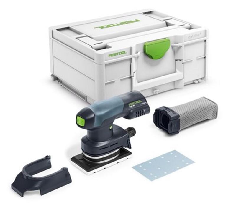 FESTOOL 18V VLAKSCHUURMACHINE RTSC400 LI-BASIC