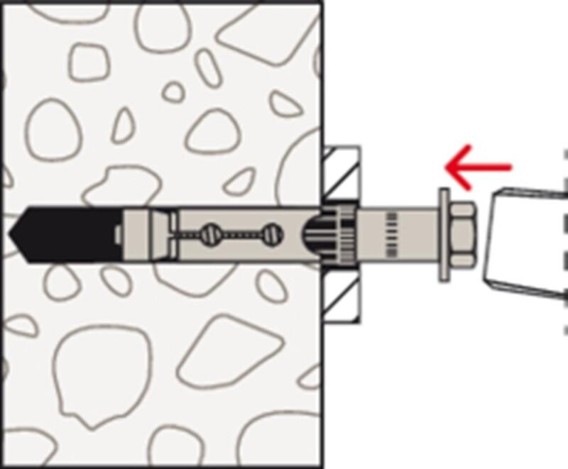 FISCHER VEILIGHEIDSANKER FH II 12/10 S
