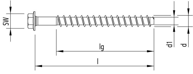 HECO MULTI-MONTI BETONSCHROEF 10X60 MM MMS PLUS-SS
