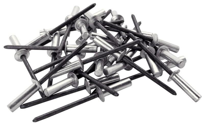 WATERDICHTE BLINDKLINKNAGELS Ø4X12MM 50 STUKS