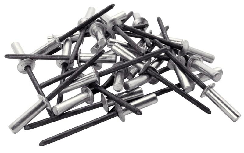 WATERDICHTE BLINDKLINKNAGELS Ø4X12MM 50 STUKS